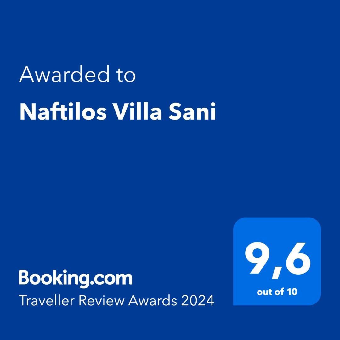Naftilos Villa Sani With Private Pool Luaran gambar
