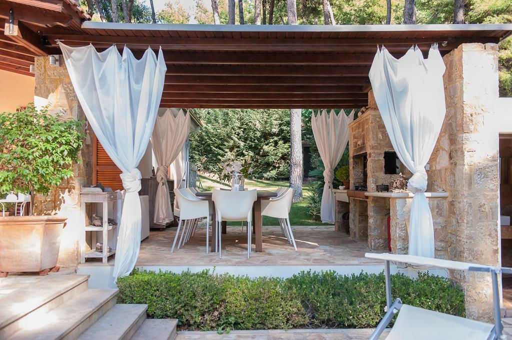 Naftilos Villa Sani With Private Pool Luaran gambar