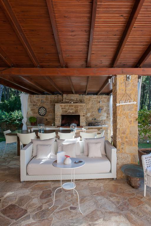 Naftilos Villa Sani With Private Pool Luaran gambar
